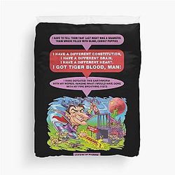 Charlie Sheen Duvet Cover