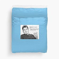 Charlie Sheen - Essential T-Shirt Duvet Cover