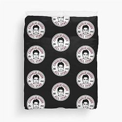 Charlie Sheen All Star Converse Logo Duvet Cover