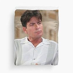 Charlie Sheen Duvet Cover