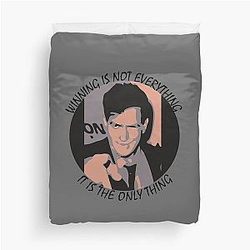 Charlie Sheen Winning Bed Cover