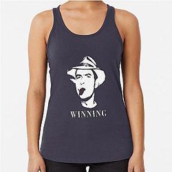 Charlie Sheen Winning Tank Top