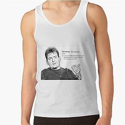 Charlie Sheen Bi-winner Tank Top