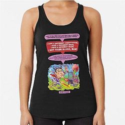 Charlie Sheen Racerback Tank Top