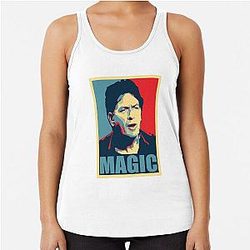 Charlie Sheen Magic Racerback Tank Top