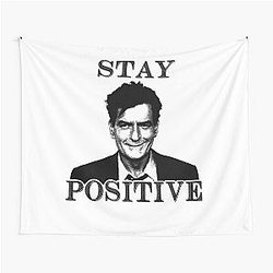 Charlie Sheen Tapestry