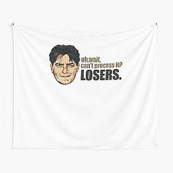 Charlie Sheen Can't Process It Tapestry