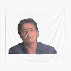Charlie Sheen on blunts Tapestry