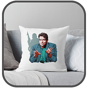 Charlie Sheen Pillows Cover
