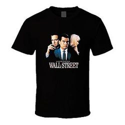 Wall Street Charlie Sheen 80's Movie T-Shirt