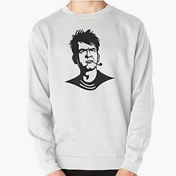 Charlie Sheen Black Pullover Sweatshirt