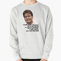 Charlie Sheen Pullover Sweatshirt