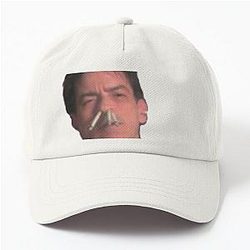 Charlie Sheen on blunts Dad Hat