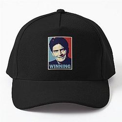 Winning by Charlie Sheen Baseball Cap