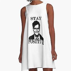 Charlie Sheen A-Line Dress