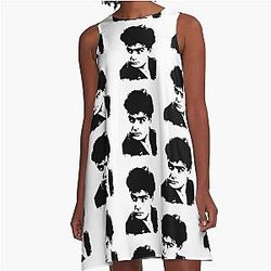 Charlie Sheen Pop Art Portrait Dress