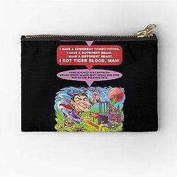 Charlie Sheen Zipper Pouch