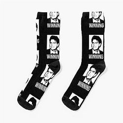 Charlie Sheen Winning T Shirt For Men And Women Socks