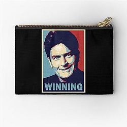Winning by Charlie Sheen Pocket Pouch