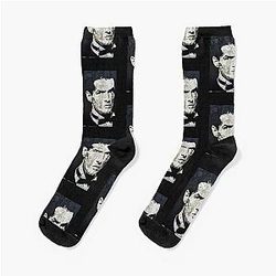 Street Art Charlie Sheen Fan Art Socks