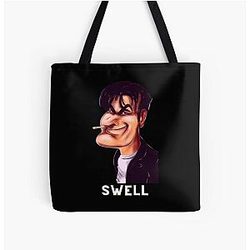 Charlie Sheen from Two and a Half Men All Over Print Tote Bag