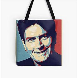 Winning by Charlie Sheen All Over Print Tote Bag