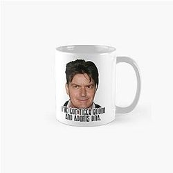 Charlie Sheen Talks About Classic Coffee Mug