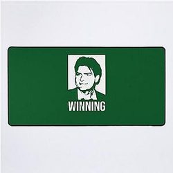 Charlie Sheen Desk Mat