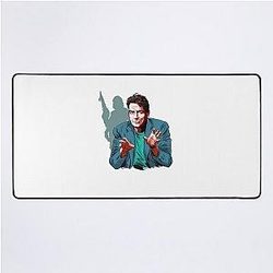 Charlie Sheen An illustration by Paul Cemmick Desk Mat