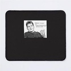 Charlie Sheen - Essential T-Shirt Mouse Pad