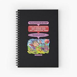 Charlie Sheen Spiral Notebook