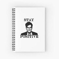 Stays Charlie Sheen Notebook