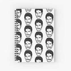 Charlie Sheen Spiral Notebook