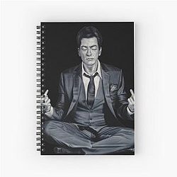 Charlie Sheen Meditation Spiral Notebook