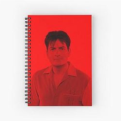 Charlie Sheen Celebrity Notebook