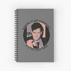 Charlie Sheen Spiral Notebook