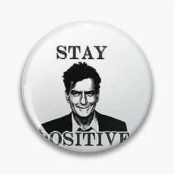 Charlie Sheen Pin