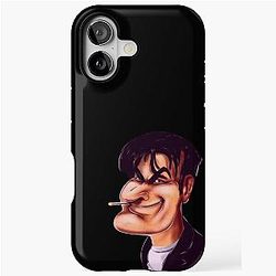 Charlie Sheen from Two and a Half Men iPhone Tough Case