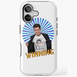 CHARLIE SHEEN WINNING iPhone CASE