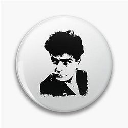 Charlie Sheen Pop Art Portrait Pin