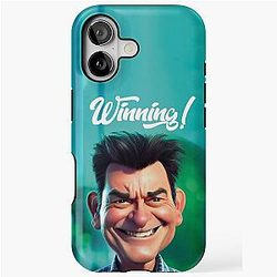Charlie Sheen Winning iPhone Tough Case