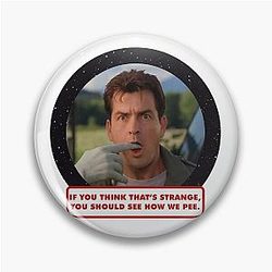 Scary Movie 3 Charlie Sheen Pin