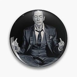Charlie Sheen meditates Pin
