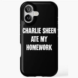 Charlie Sheen iPhone Tough Case
