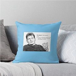 Charlie Sheen Bi-winner Essential T Shirt Throw Pillow