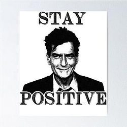 Stays Charlie Sheen Poster