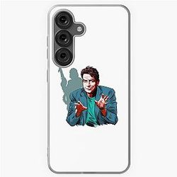 Charlie Sheen, An illustration by Paul Cemmick Samsung Galaxy View Case