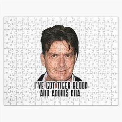 Charlie Sheen talks about Jigsaw Puzzles