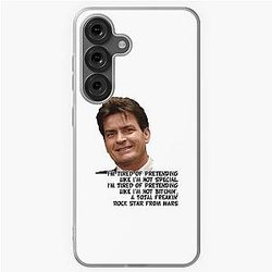 Charlie Sheen quotes Samsung Galaxy Soft Case