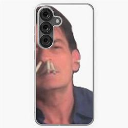 Charlie Sheen on blunts Samsung Galaxy Soft Case